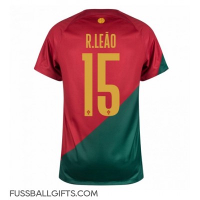 Portugal Rafael Leao #15 Fußballbekleidung Heimtrikot WM 2022 Kurzarm